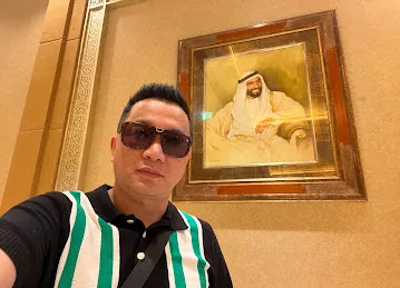 Abu dhabi grand Mosque tourist bus parking