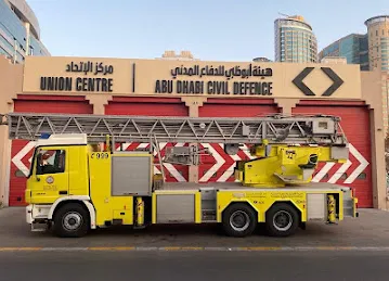 Abudhabi Civil Defence Authority - Etihad station