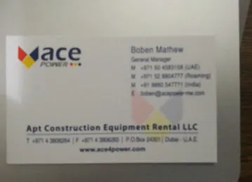 ACE Power (Apt Construction Equipment)