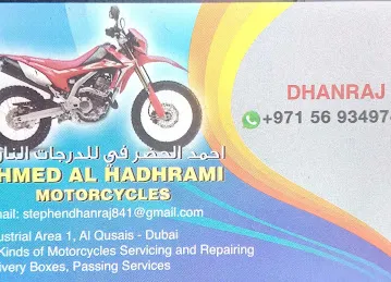 Ahmed Al Hadhrami Motorcycles