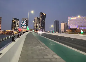 Al Maryah street bridge