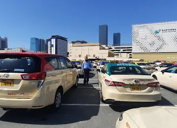 Al Saada parking WTC pick-up point