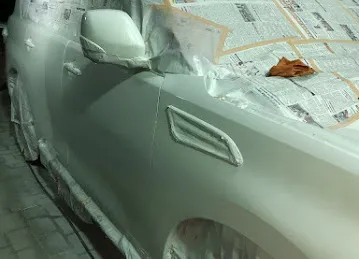 Auto body denting painting