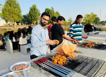 Barbeque open space / Grill station