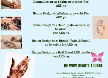 Be Wow Beauty Lounge / Ladies Salon