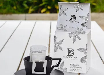Black coin specialty coffee