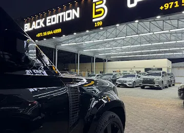 Black edition showroom