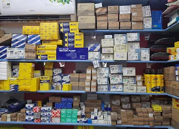Blue Car Spare Parts