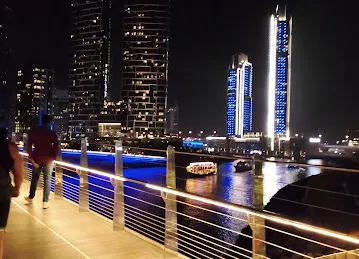 Bluewaters pedestrian bridge