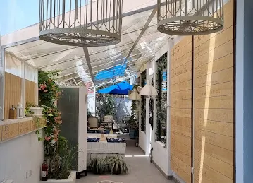 cafe at the back