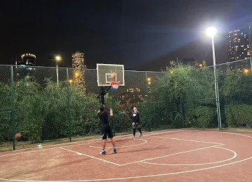 Calida Basketball half Court