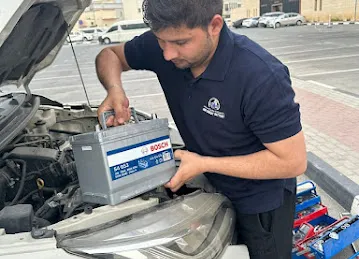 car battery replacement hub