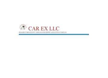 CAR EX LLC