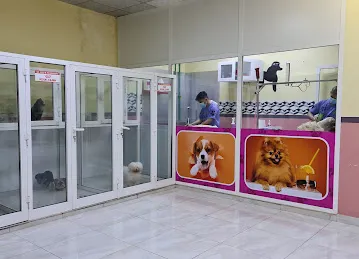 Clip and Dip Pet store, france cluster International city