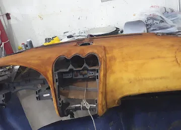 Dashboard upholstery