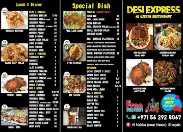 Desi Express (Al Ustath Restaurant LLC)