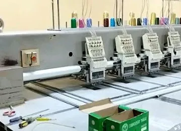 DIA AL NAHAR tailoring embroidery machine