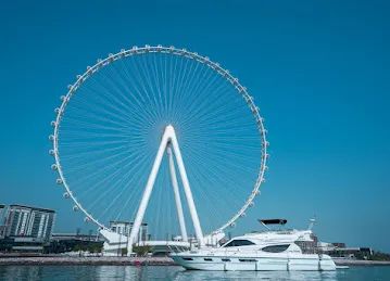 Dubai Harbour yachts