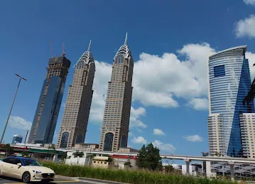 Dubai Internet City Metro Bus Stop Landside 1