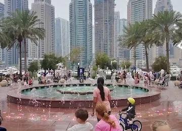Dubai Marina Smart Fountain