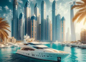 Dubai Marina Yacht Rental - Mega Yachts