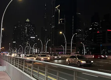 Dubai Water Canal Walkway Parking