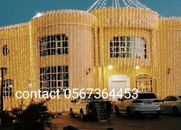 Dubai wedding light