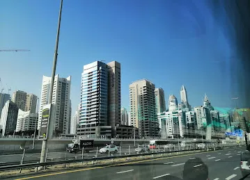 Emirates Tower Metro Bus Stop Landside