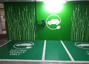 EV Green Charging Station