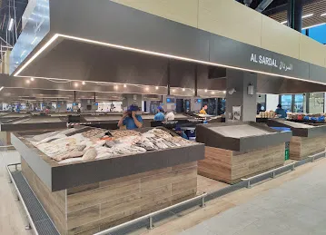 Fish cutting zone