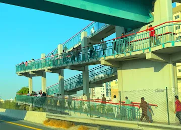 Foot Bridge Al Warsan to Al Aweer