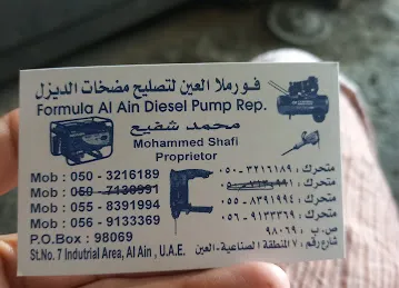 Formula Alain Diesel Pump Rep.