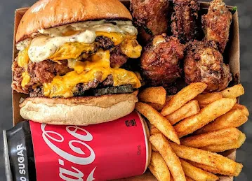 FRISPY Smash Burgers & Buttermilk Fried Chicken.