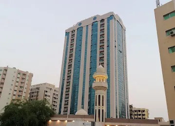 Glass building