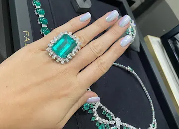 Glaze diamonds