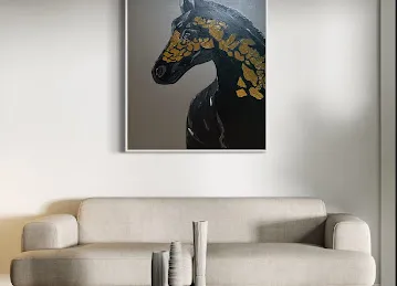 Golden art is specialized in Resin Art, Interior Art, Abstract Art, Pop Art and Classic Oil paint
