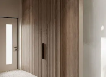 Gray wood carpentry