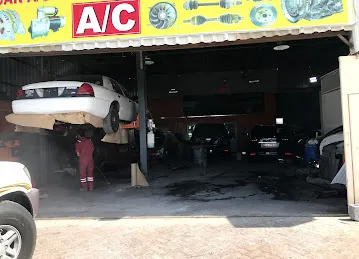 Green car workshop