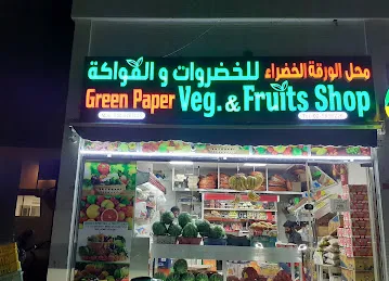 Green vegitable and fruits