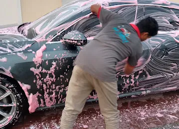 Hamad Aljabri parking car wash Dubai