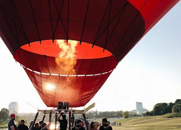 Hot Air Balloon Dubai - منطاد دبي