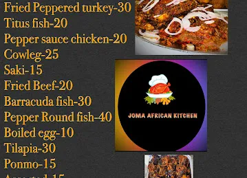 Joma African catering services
