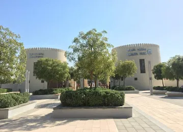 Khalifa Park Main Entrance parking - west side