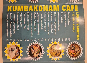 KUMBAKONAM CAFE - Khalidiyah Branch