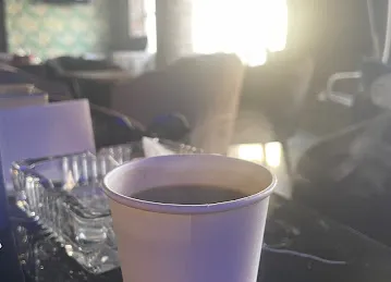 Lamst alsham coffe shop مقهى لمسة الشام