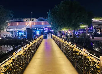 Love Lock Bridge Dubai the Yard