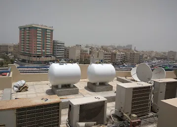 LPG gas pipe line