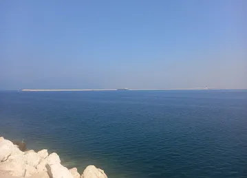Maritime city promenade
