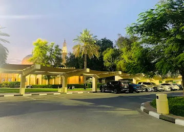 Masjid outside parking