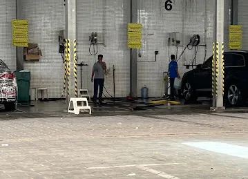 محطة واحة الفرسان لغسيل السيارات